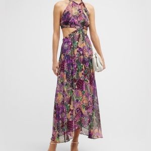 A.L.C.
Waverly Printed High-Neck Midi Dress